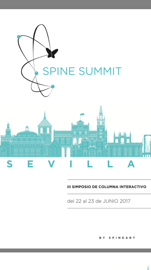 Cartel Spine summit Sevilla