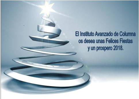 felicitación navideña Instituto Avanzado de Columna