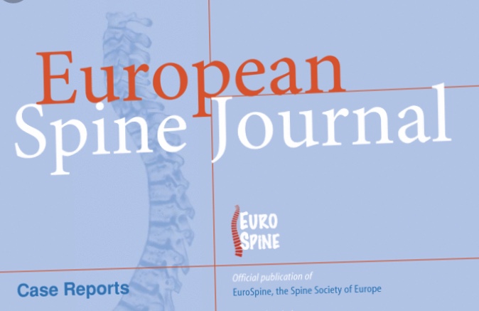 Infografía European Spine Journal